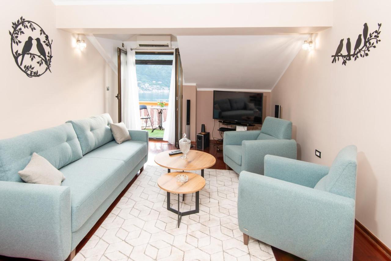 Apartment Ena With Amazing Sea View Kotor Ngoại thất bức ảnh